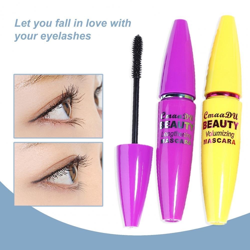 Mascara 4D 2 Trong 1 Làm Dài Và Cong Mi Dễ Sử Dụng