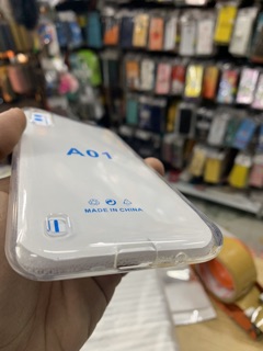Ốp lưng Samsung A01 dẻo trong suốt