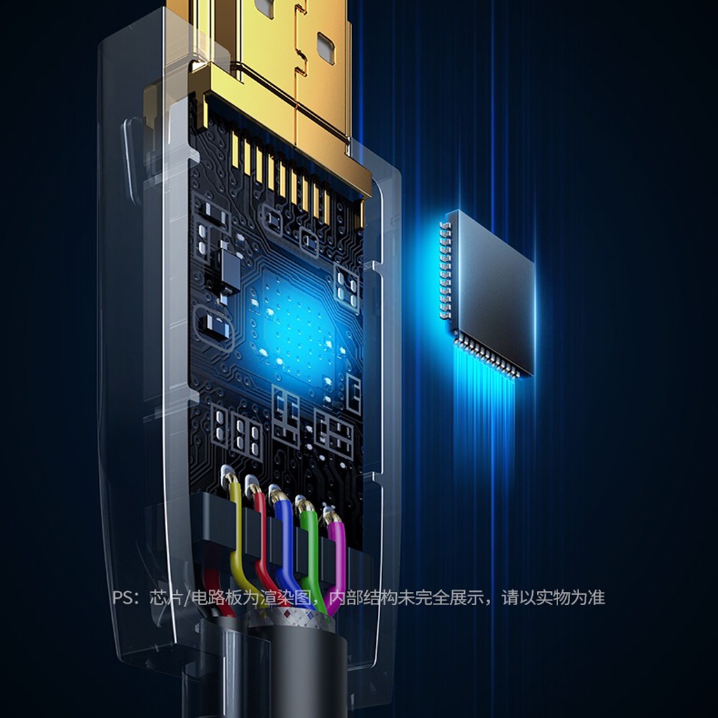 Dây Chuyển Hdmi Ra Vga 1.5m Tròn Ugreen 30449