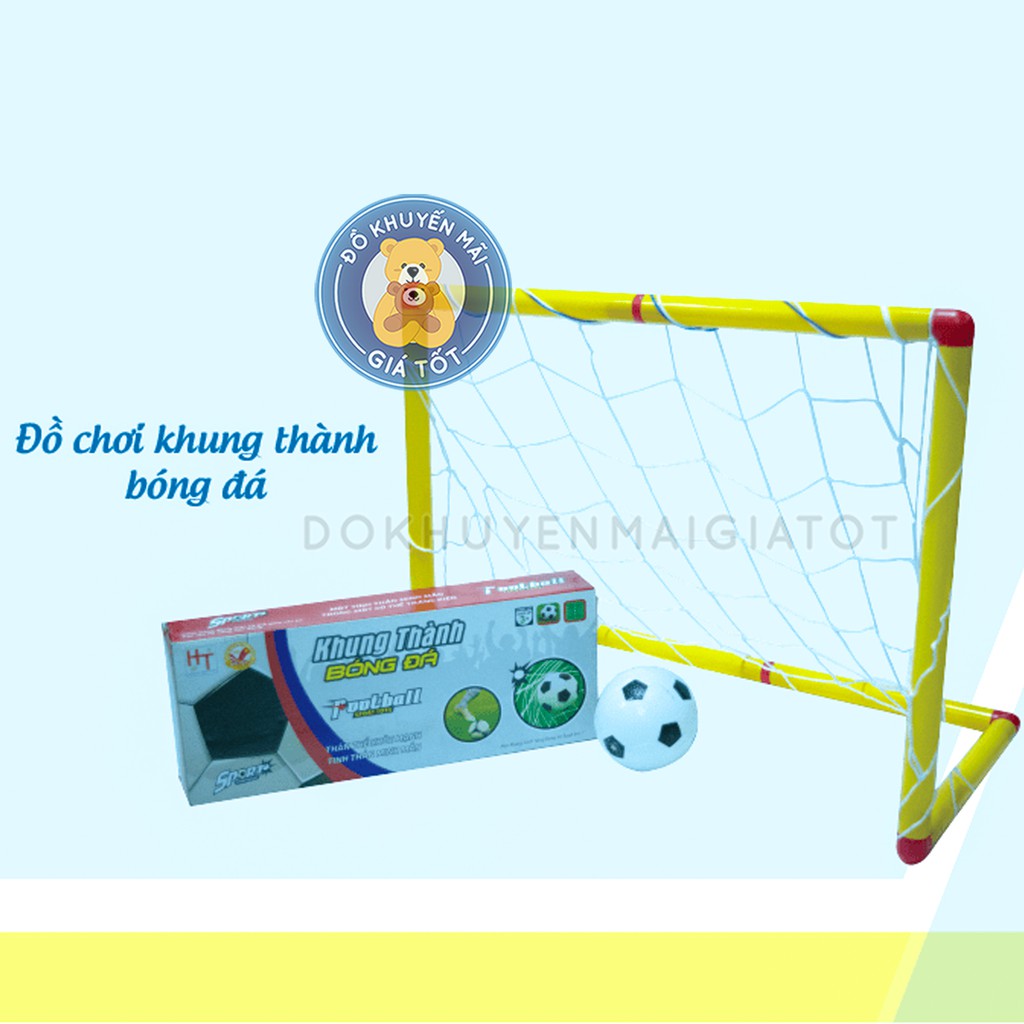 Bộ mô hình khung thành bóng đá mini đồ chơi cho bé HT7801 – Đồ khuyến mãi giá tốt