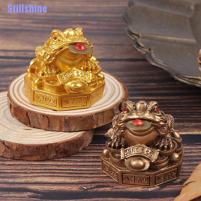 Tượng hình con cóc bằng đồng nguyên chất độc đáo