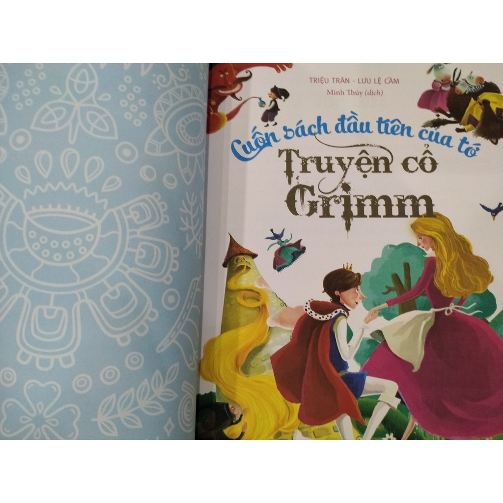 Sách - Cuốn sách đầu tiên của tớ truyện cổ Grimm