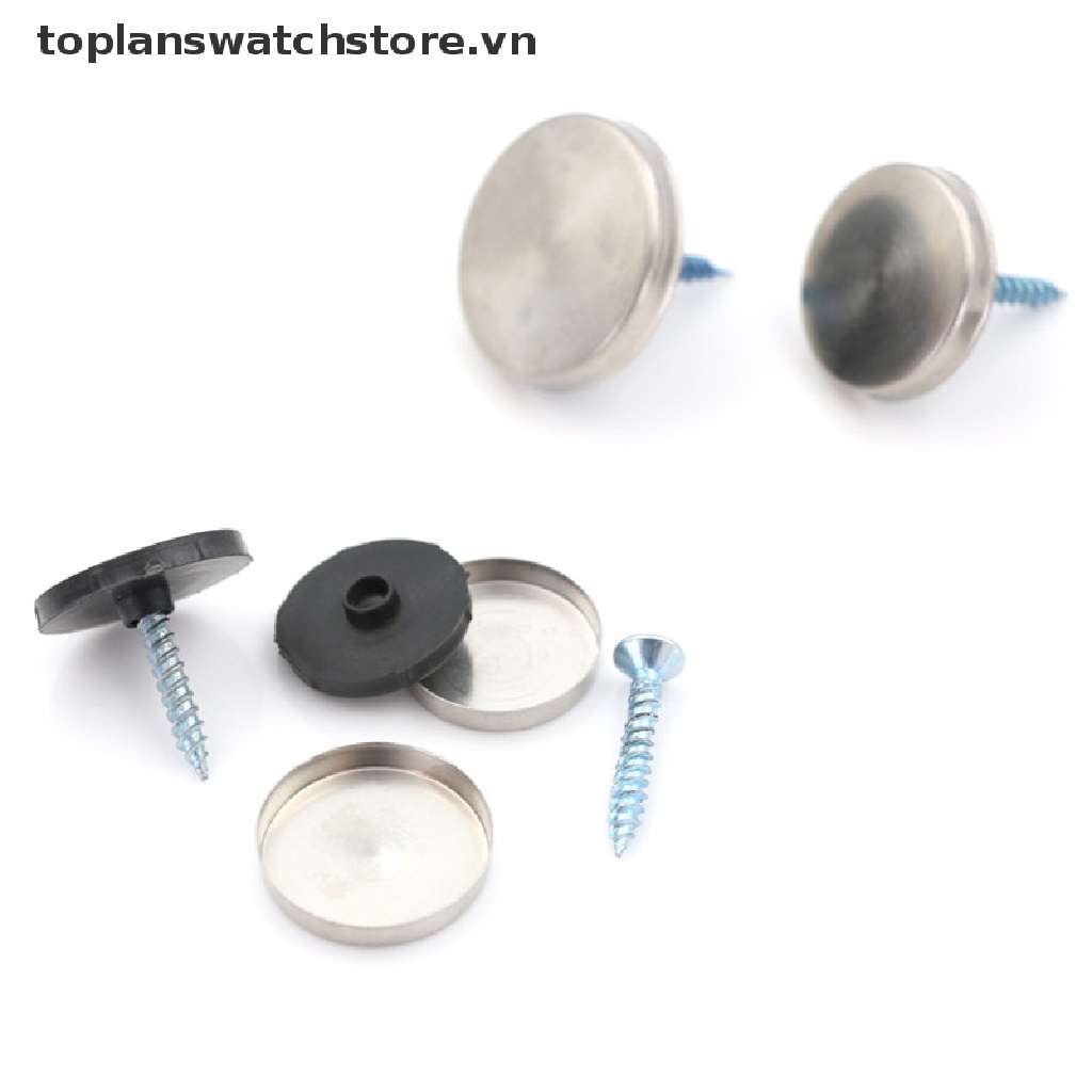Set 8 Ốc Vít Inox Trang Trí Gương Tiện Dụng