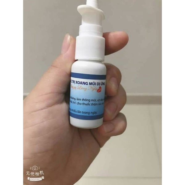 xịt viêm mũi,viêm xoang ông cụ làng nghè