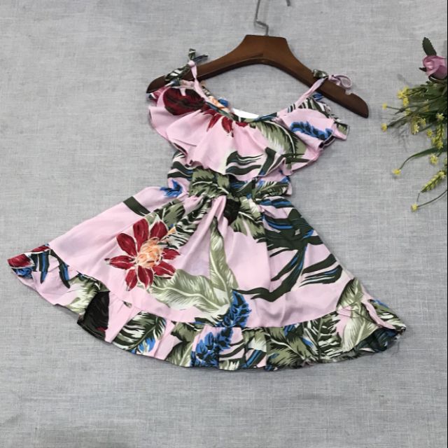 Combo đầm lanh và áo thun cồ cotton 4 chiều
