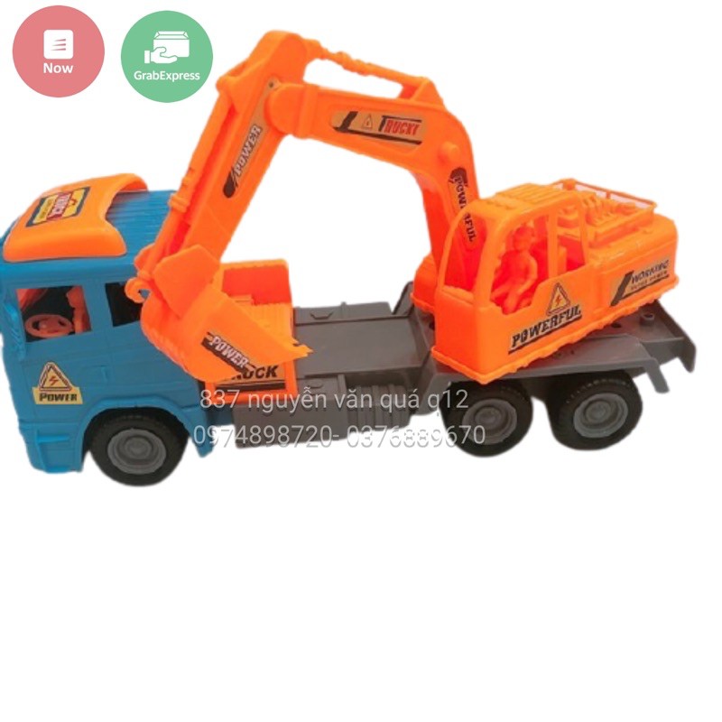 [Hàng VN] Túi đồ chơi xe chở xe máy đào y hình cho bé LTT6668B