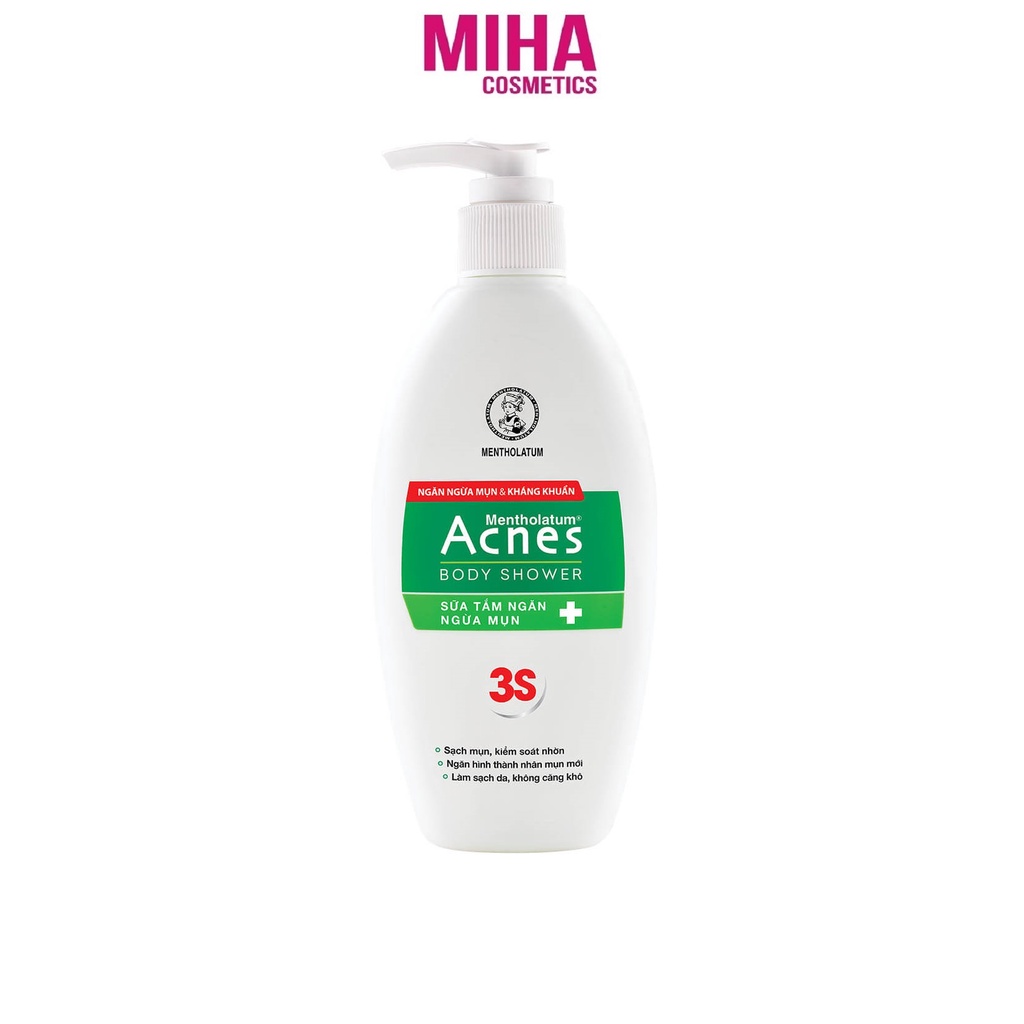 Sữa Tắm Kiểm Soát Nhờn Ngăn Ngừa Và Giảm Mụn Acnes Body Shower 180g
