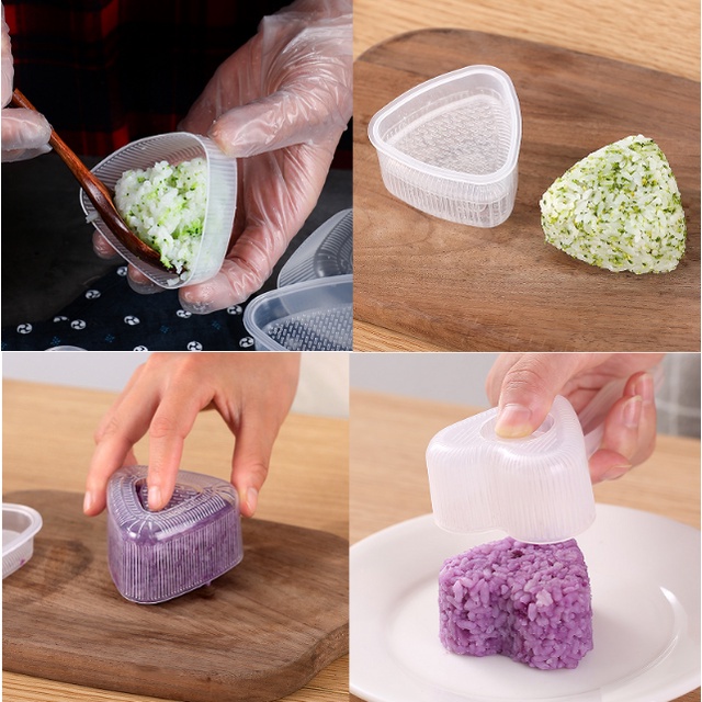 Khuôn Làm Cơm Nắm / Sushi DIY Tiện Dụng Cho Nhà Bếp