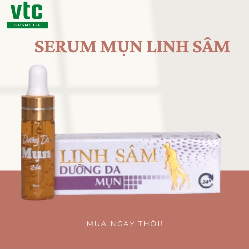 Serum linh sâm chuyên mụn