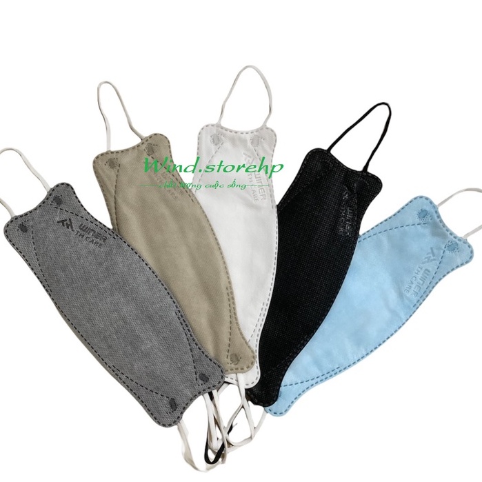 Thùng Khẩu Trang Y Tế 4 Lớp Winer KF94 - 4D Mask - Chống Bụi Mịn - Kháng Khuẩn Cao Cấp Hàn Quốc