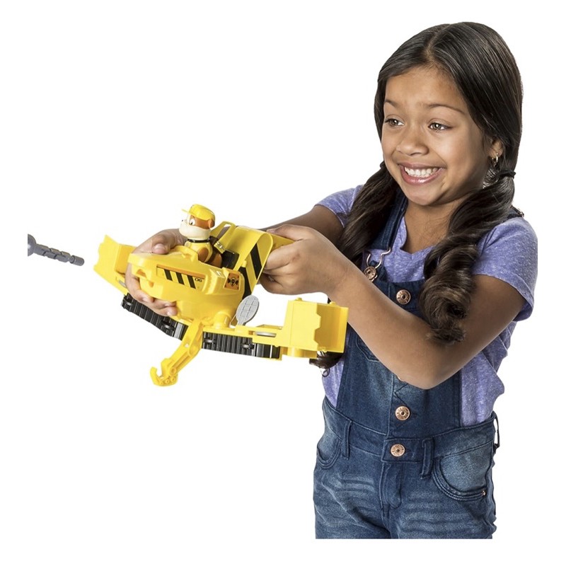 Bộ xe 2 in 1 chó cứu hộ biến hình Rubble Paw patrol