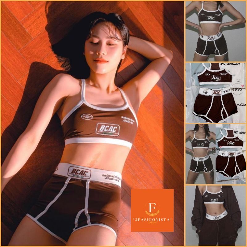 2FASHIONISTA Bikini BCAC mút ngực (Đen) 2023