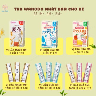 Trà hoa quả Wakodo Nhật Bản cho bé - tách lẻ gói