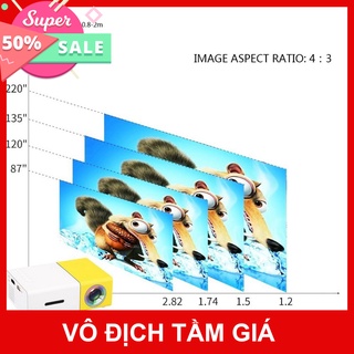 Máy chiếu Mini Smart LED YG-300 - Máy chiếu Mini cho gia đình