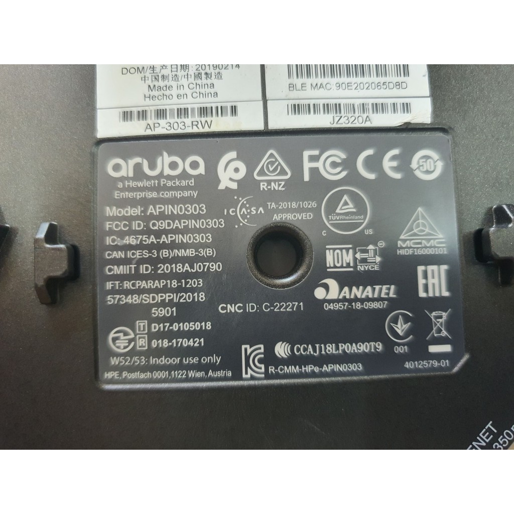 Phát wifi Aruba IAP 303 chuẩn AC WAVE 2 chịu tải cao | BigBuy360 - bigbuy360.vn