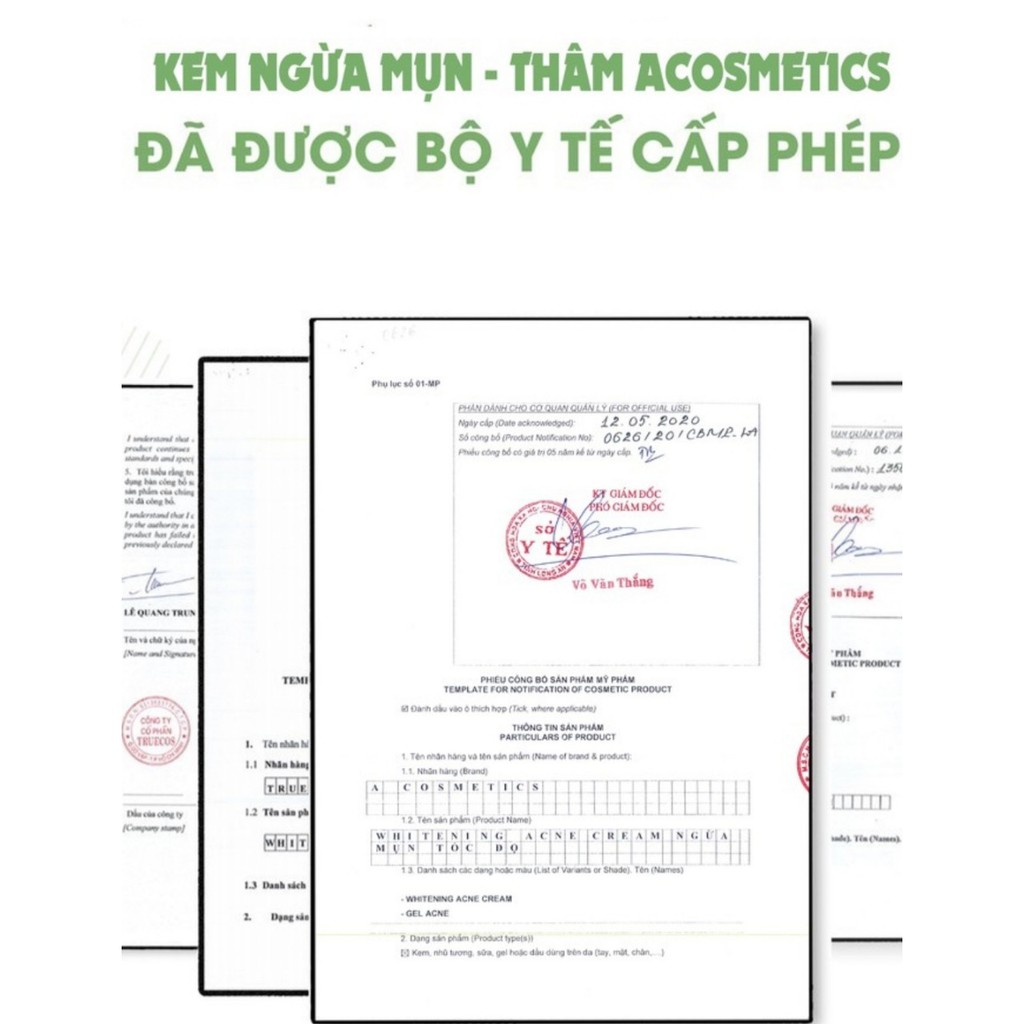 Kem chuyên Mụn Thâm Chính Hãng nám xạm rạn da