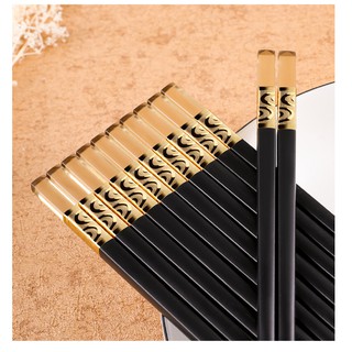 💥💥giá hủy diệt💥💥đũa hợp kim mạ vàng hổ phách💥💥vàng-kim-27cm💥💥