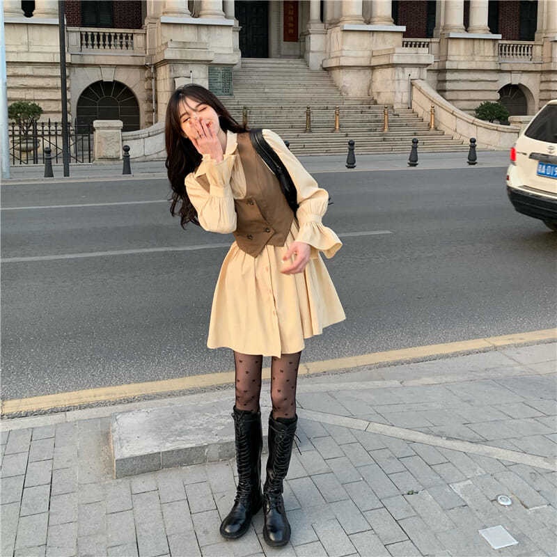 SET ÁO CROPTOP + VÁY BE HOT