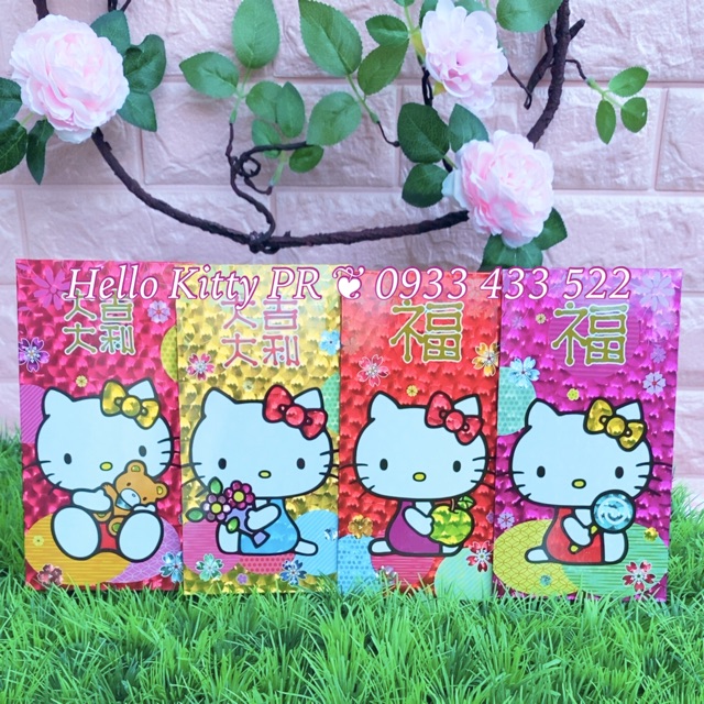 BAO LÌ XÌ CAO CẤP HELLO KITTY