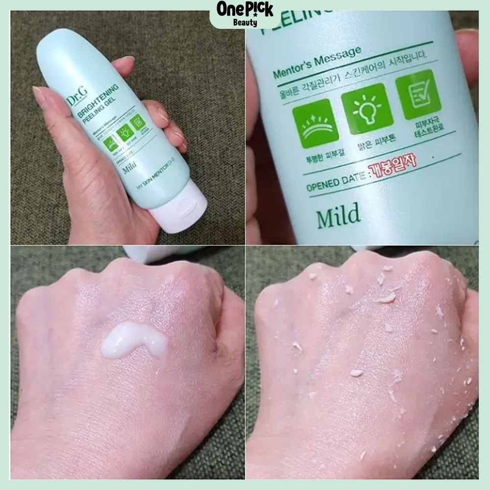 OnePick) Gel tẩy tế bào chết thuần thực vật ít gây kích ứng Dr.G thành phần dưỡng ẩm và dẫn xuất vitamin C