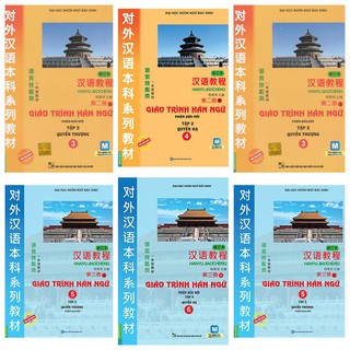 Sách - Combo Giáo trình Hán ngữ quyển 3, 4, 5, 6