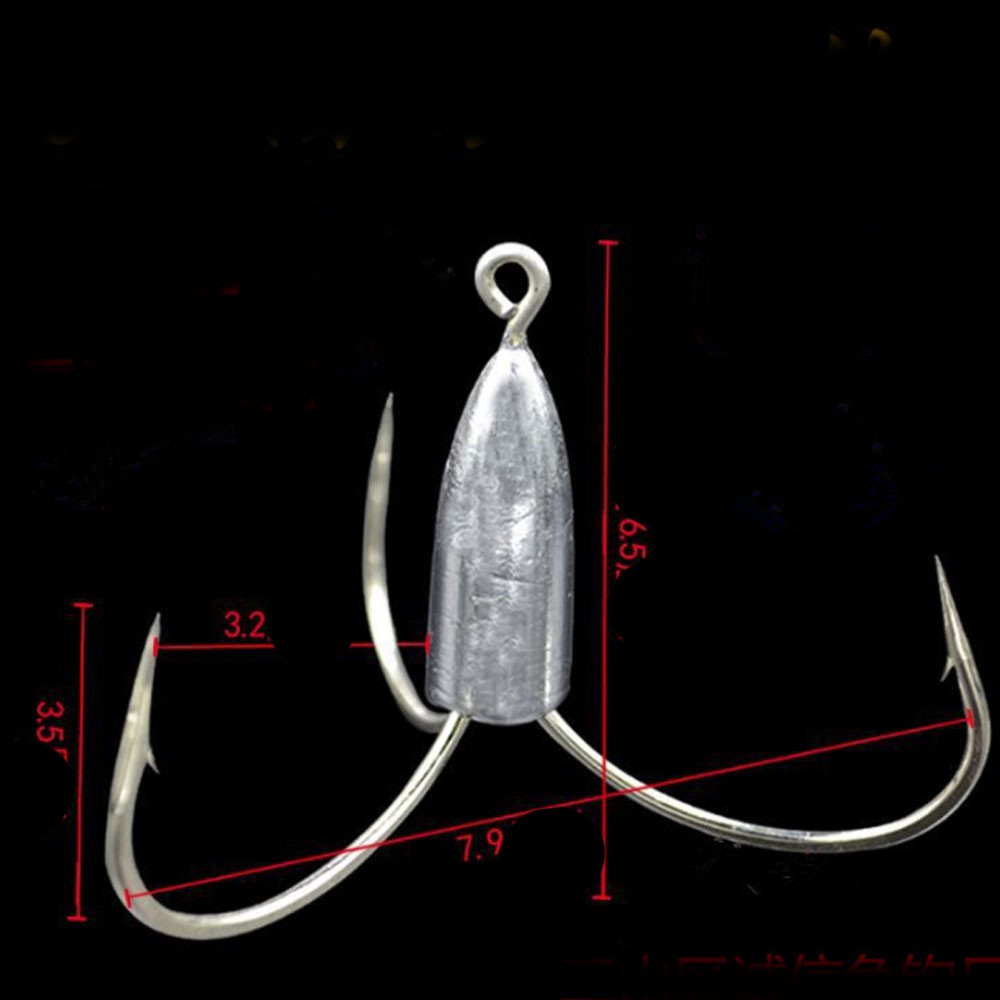 Lưỡi câu 3 tiêu - móc câu ba tiêu