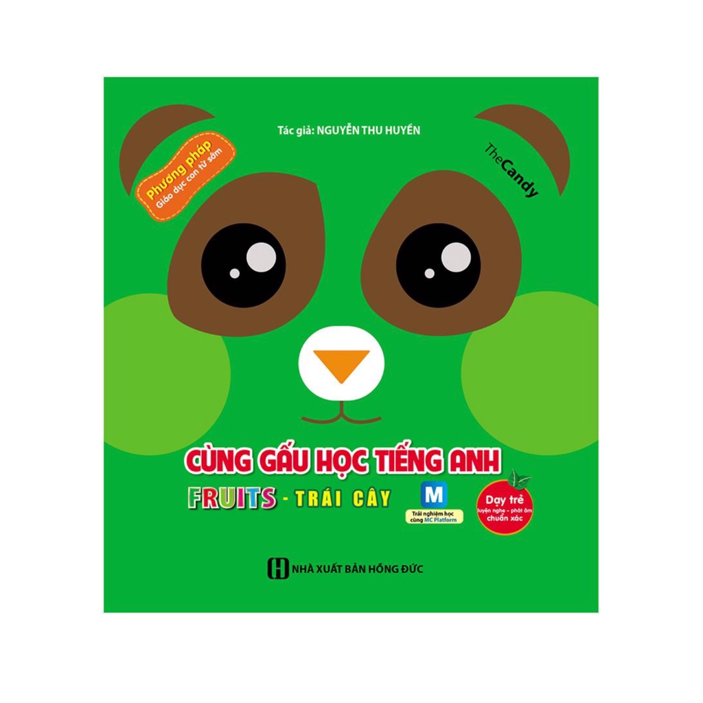 Sách - Cùng gấu học Tiếng anh : Trái Cây