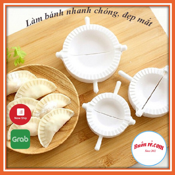 Sét 3 khuôn làm bánh gối, há cảo, bánh gối...00366