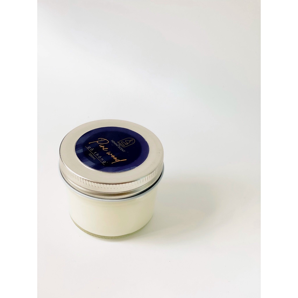 Nến thơm Organic hương Gỗ Thông 100ml