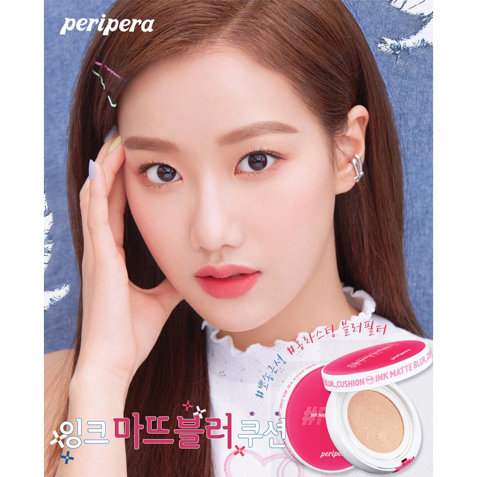 Phấn Nước Peripera Ink Matte Blur Cushion 2 lõi