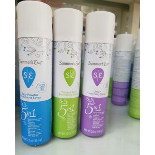 😉💦Xịt Khử Mùi Vùng Kín #Summer's #Eve Deodorant Spray. Hàng nhập Mỹ