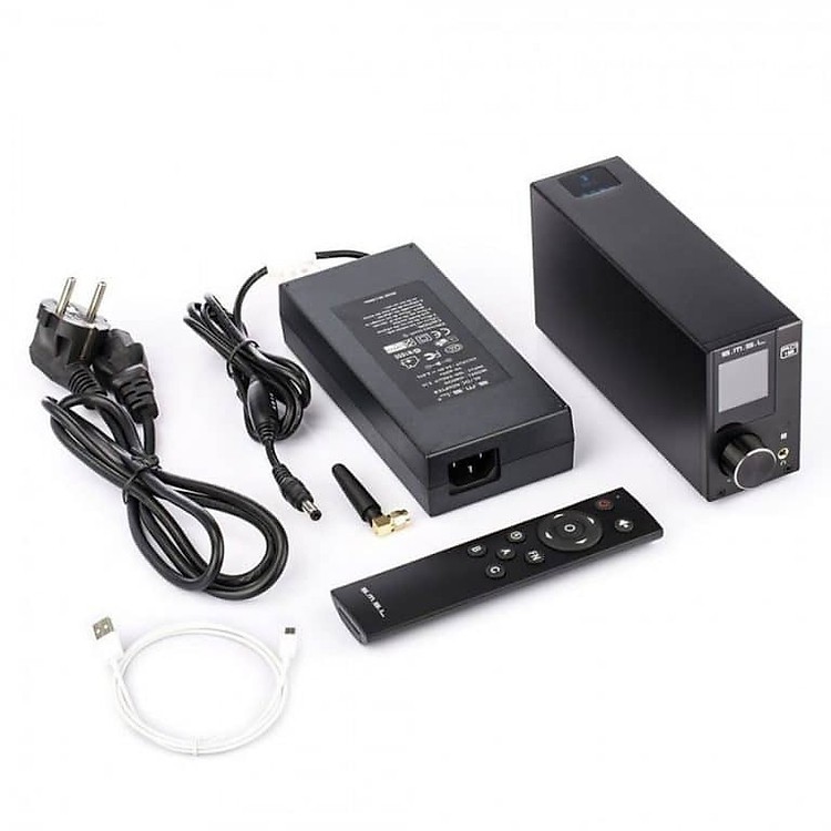 Bộ Khuếch Đại Âm Thanh S.M.S.L AD18 Full Digital Decoder Audio Amplifier Stereo Headphone Amp of 80W Power Support Opt