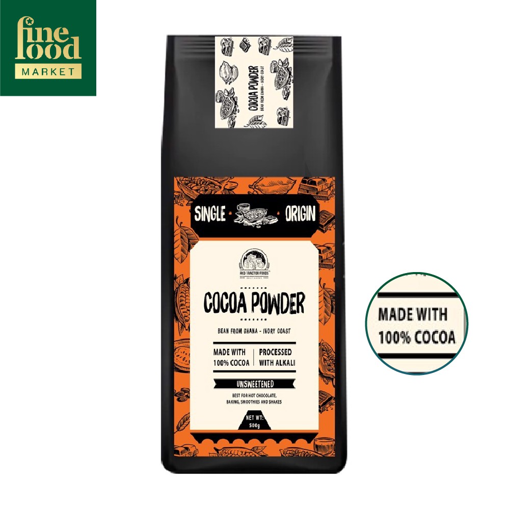 Gói 500gr bột cacao nguyên chất - Màu Cam - Nhập khẩu Úc
