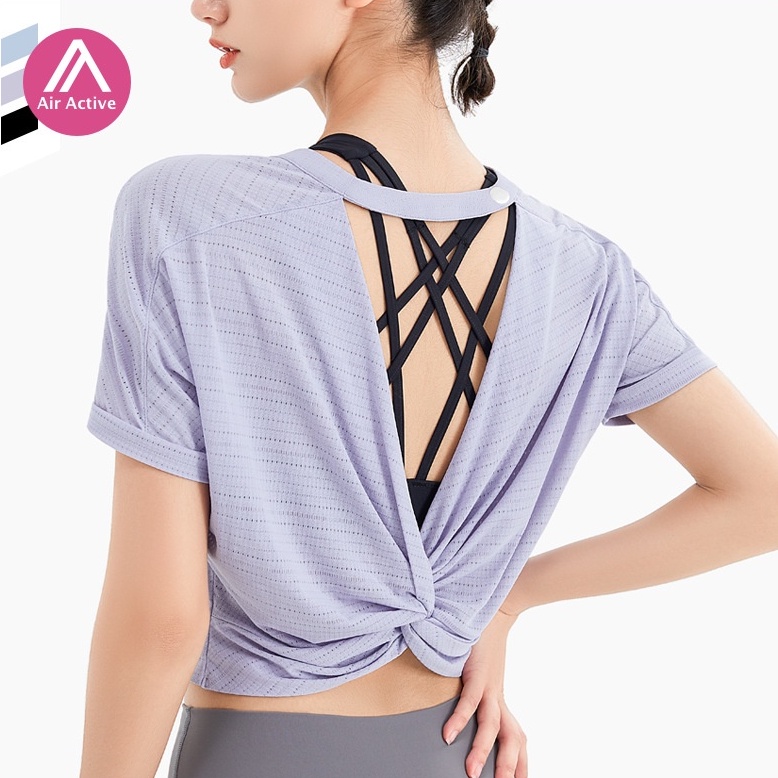 Áo thun thể thao AIRACTIVE LEISURE TX29 Inflachi ngắn tay thoáng khí mau khô thời trang
