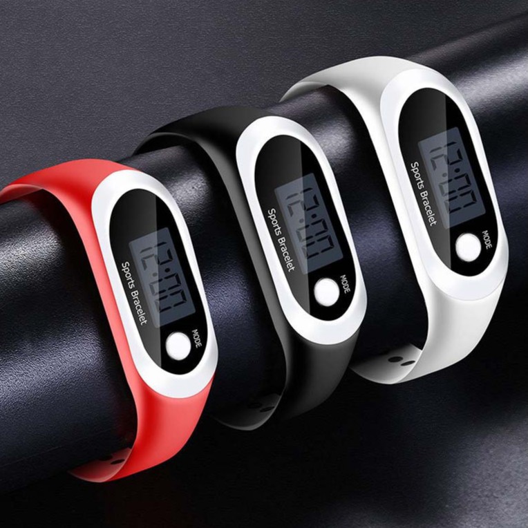 Đồng hồ nam nữ DT06 kiểu dáng thể thao, dây cao su cực êm tay