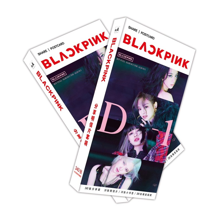 Combo postcard ảnh Blackpink The Album