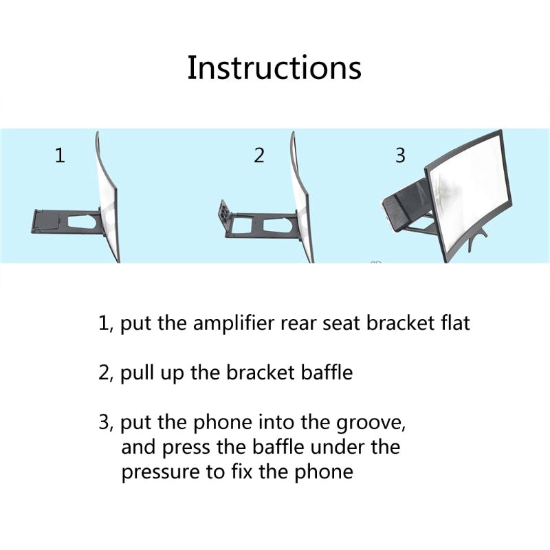 Kính Phóng To Màn Hình Điện Thoại Di Động Lx L6