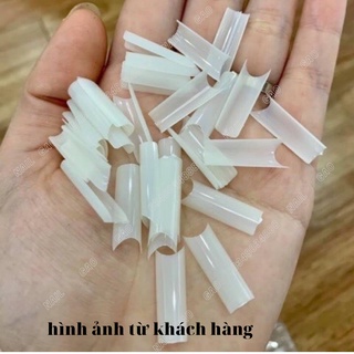 Móng Nối Trúc, móng típ ống tre