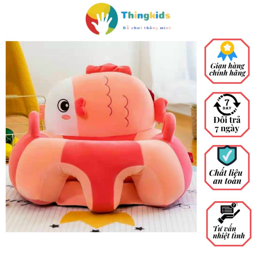 Ghế nhồi bông tập ngồi kiểu dáng đáng yêu cho bé - Thingkids