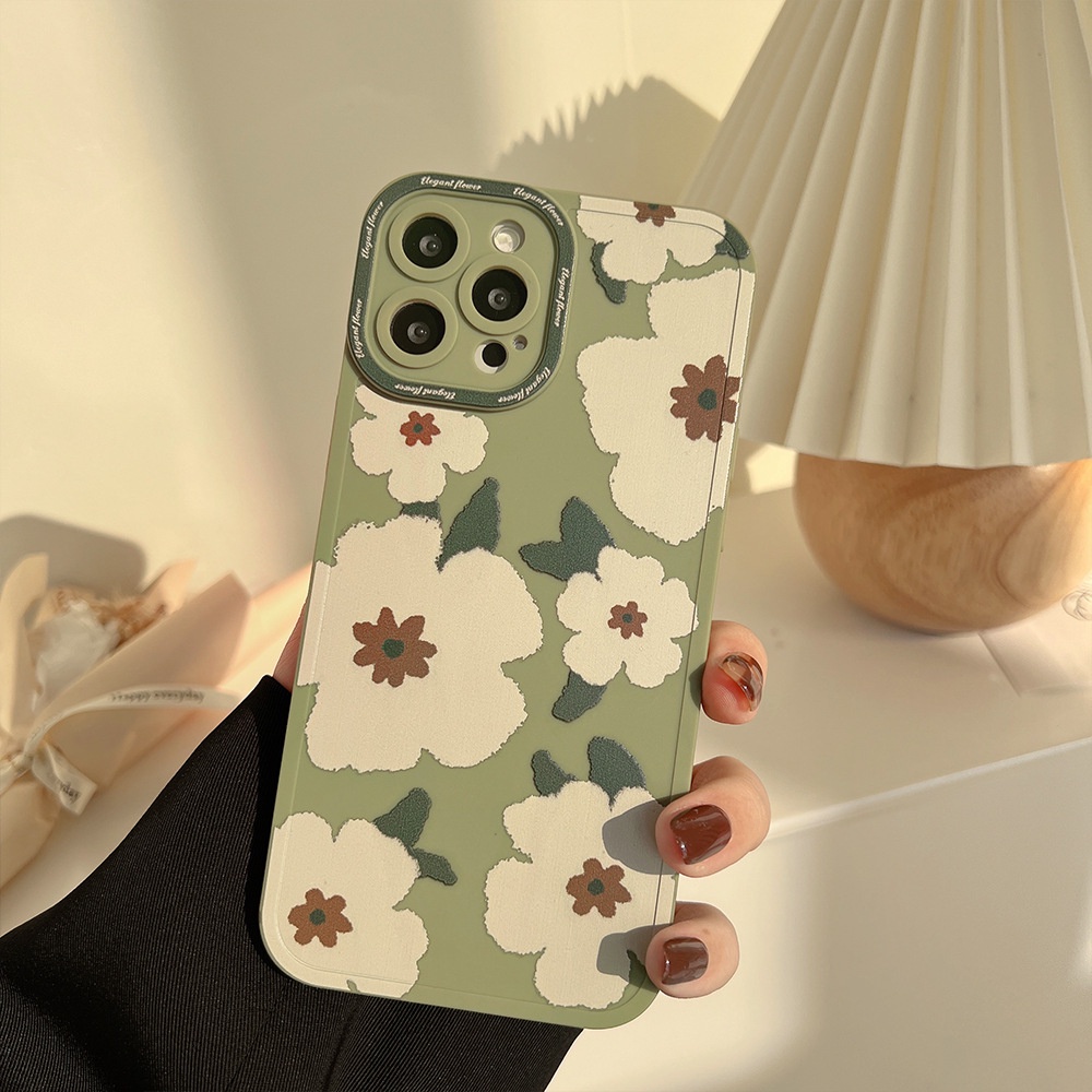 Ốp điện thoại tpu mềm hình hoa nhỏ cho iphone 7 8 plus 11 pro max 12 mini 13 XR XS