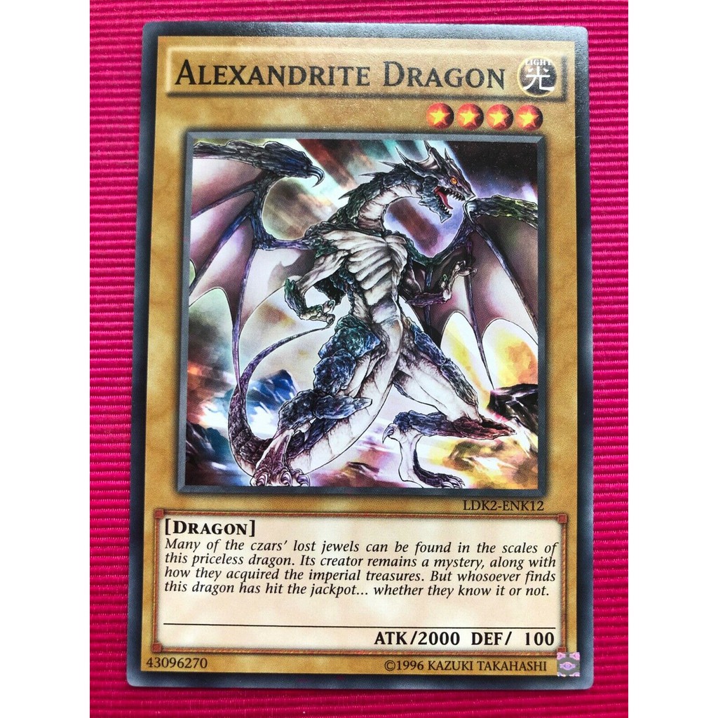 Bài Yugioh - Alexandrite Dragon