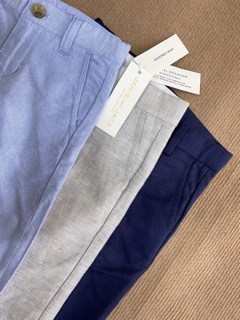 Combo quần vải linen cho bé
