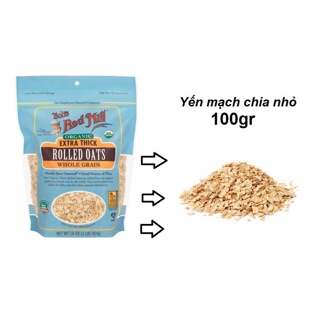 Yến mạch hữu cơ chia lẻ gói 100g
