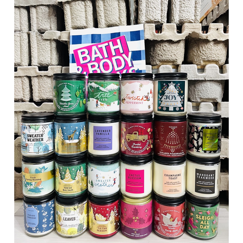 Nến Thơm Bath and Body Works 1 tim (198gr)