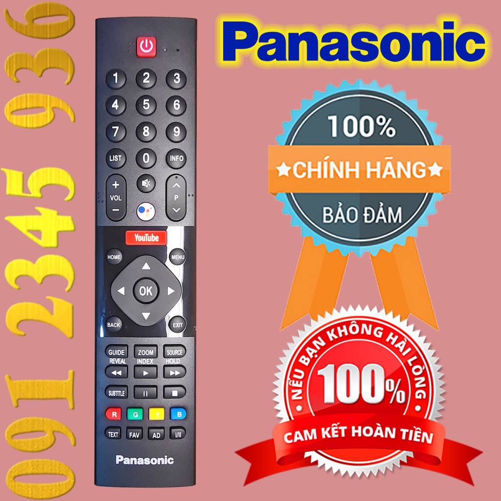 Điều khiển PANASONIC ''GIỌNG NÓI'' có mã số FX550V và FX650V cho Tivi Smart. (Mẫu số 4)