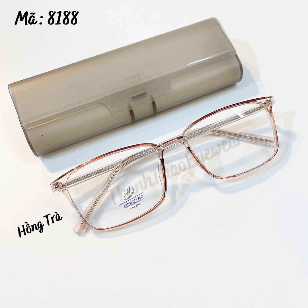 (Ảnh Chụp Thật ) Gọng Kính Mắt Cận Nam Nữ Dáng Vuông 8188 Nhiều Màu Hot Trend 2021- ThanhThaoEyewear | BigBuy360 - bigbuy360.vn