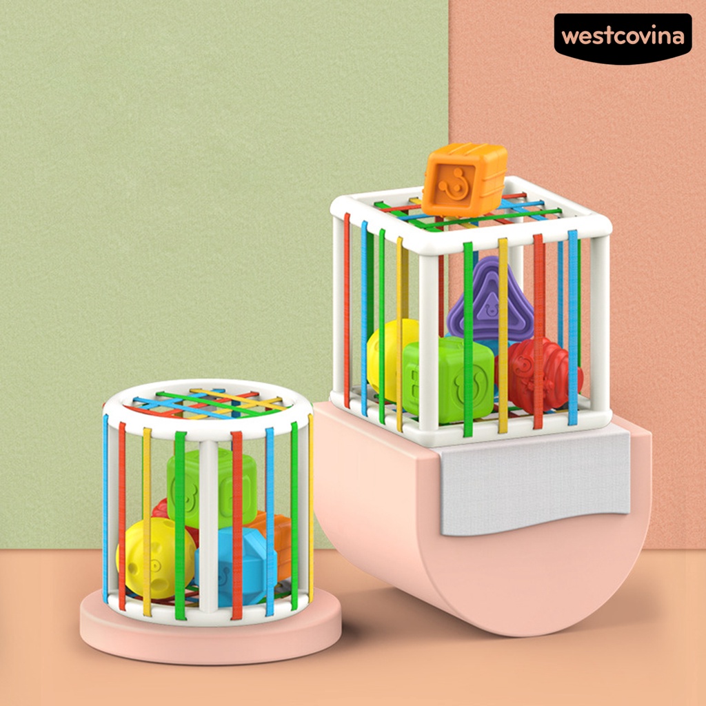 1 Bộ Đồ Chơi Khối Lập Phương Nhiều Màu Sắc Bắt Mắt