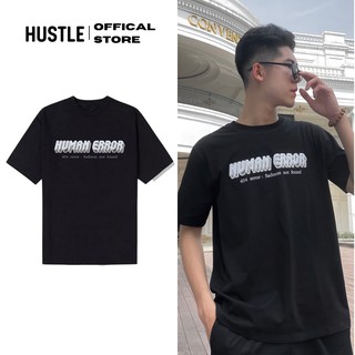 Áo thun local brand unisex nam nữ tay lỡ "Human Error" - cotton premium cao cấp full size