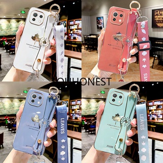 Ốp Điện Thoại Silicone Mềm Có Dây Đeo Cho Xiaomi Mi 8 Mi 9 Mi 11 Case Xiaomi Mi 10 Lite Mi 11 lite Mi 10S Cassing Xiaomi Poco X3 Pro Poco X3 NFC