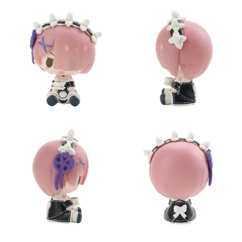 Búp Bê Zero-Starting Maid in Another World Rem Ram Beatrice Emilya Filud Trang Trí Nhà Búp Bê